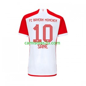 Camisolas de futebol Bayern München Leroy Sane 10 Equipamento Principal 2023/24 Manga Curta